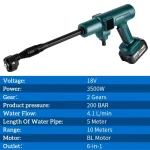 Cordless Pressure Washer 18V 300W Brushless