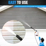 Cordless Pressure Washer 21V 120W – 18min Runtime