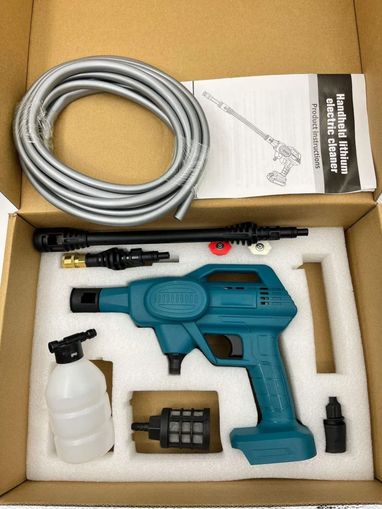 Cordless Pressure Washer with Pure Copper Brushed Motor 240W