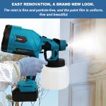 Cordless Spray Gun 250W 36000rpm 1000ml