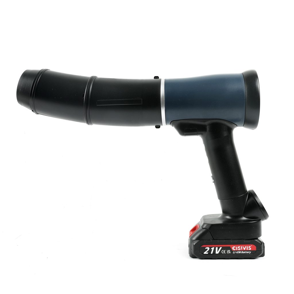 Cordless leaf blower Turbo mode