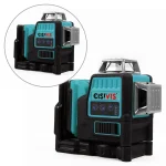 DeWalt 4.2V 12-Line Laser Level – Two Batteries & Charger, Plastic Carry Case