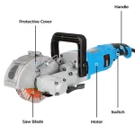 Electric Concrete Cutter 121mm – 700W Wall Groove Cutting Machine