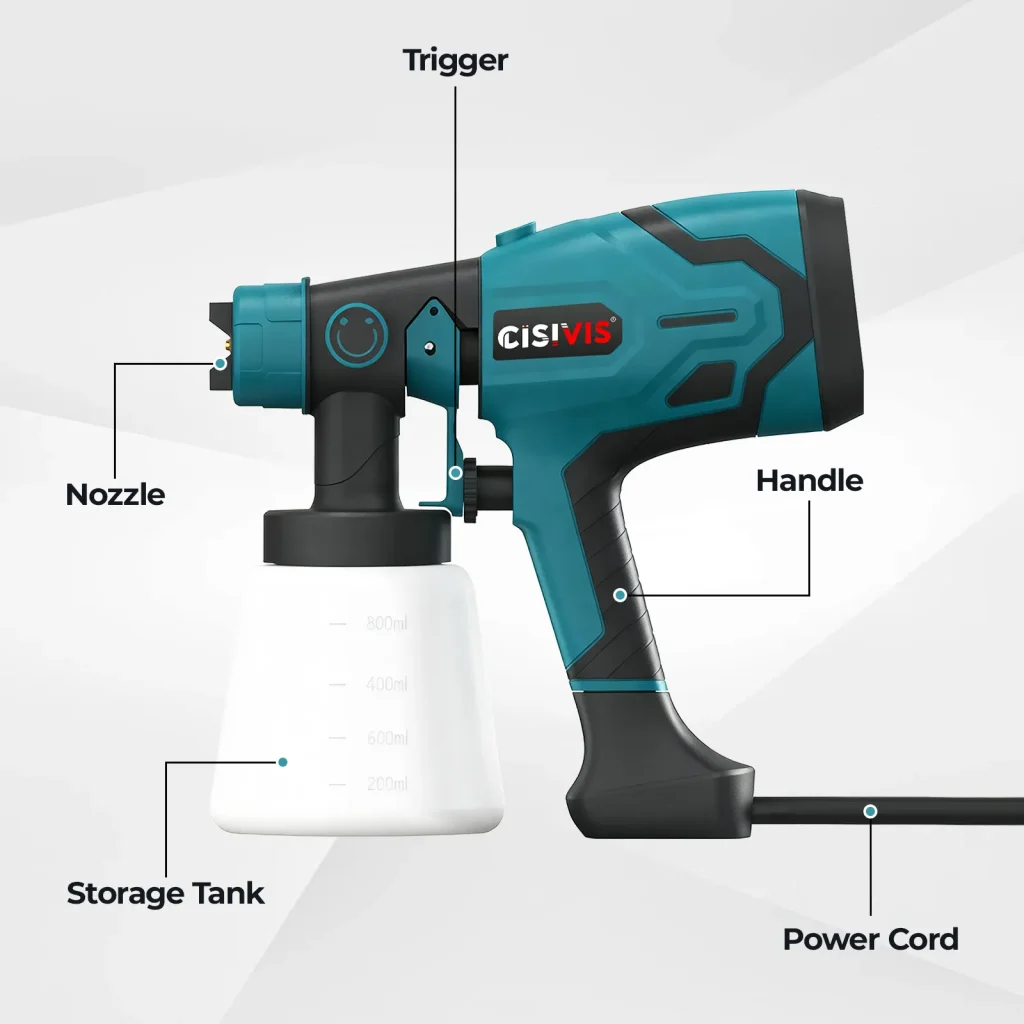 Electric Paint Sprayer 400w 38000rpm /min