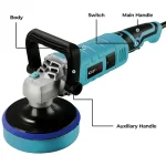 Electric Polisher 1000W 150mm – Professional Car Polisher
