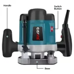 Electric Trimmer Woodworking 1200W 23000RPM