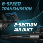 Electric leaf blower 4000W 17000R/min