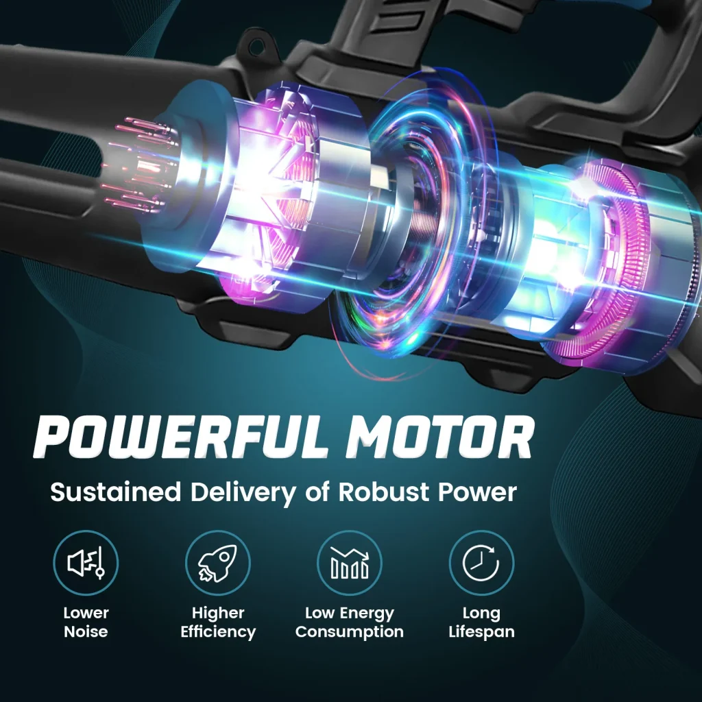 Electric leaf blower 4000W 17000R/min