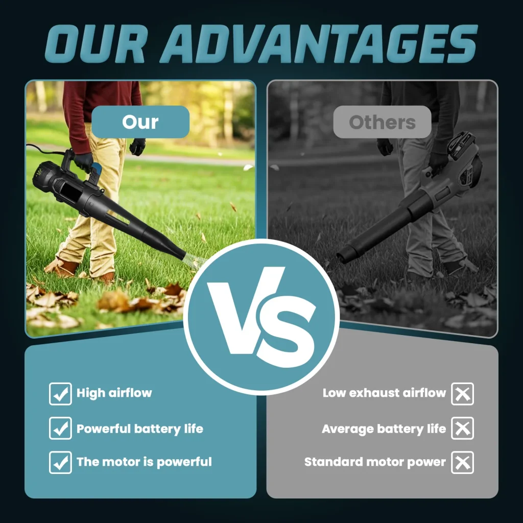 Electric leaf blower 4000W 17000R/min