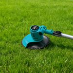 Cordless Grass Trimmer with wheels 21V 9800r