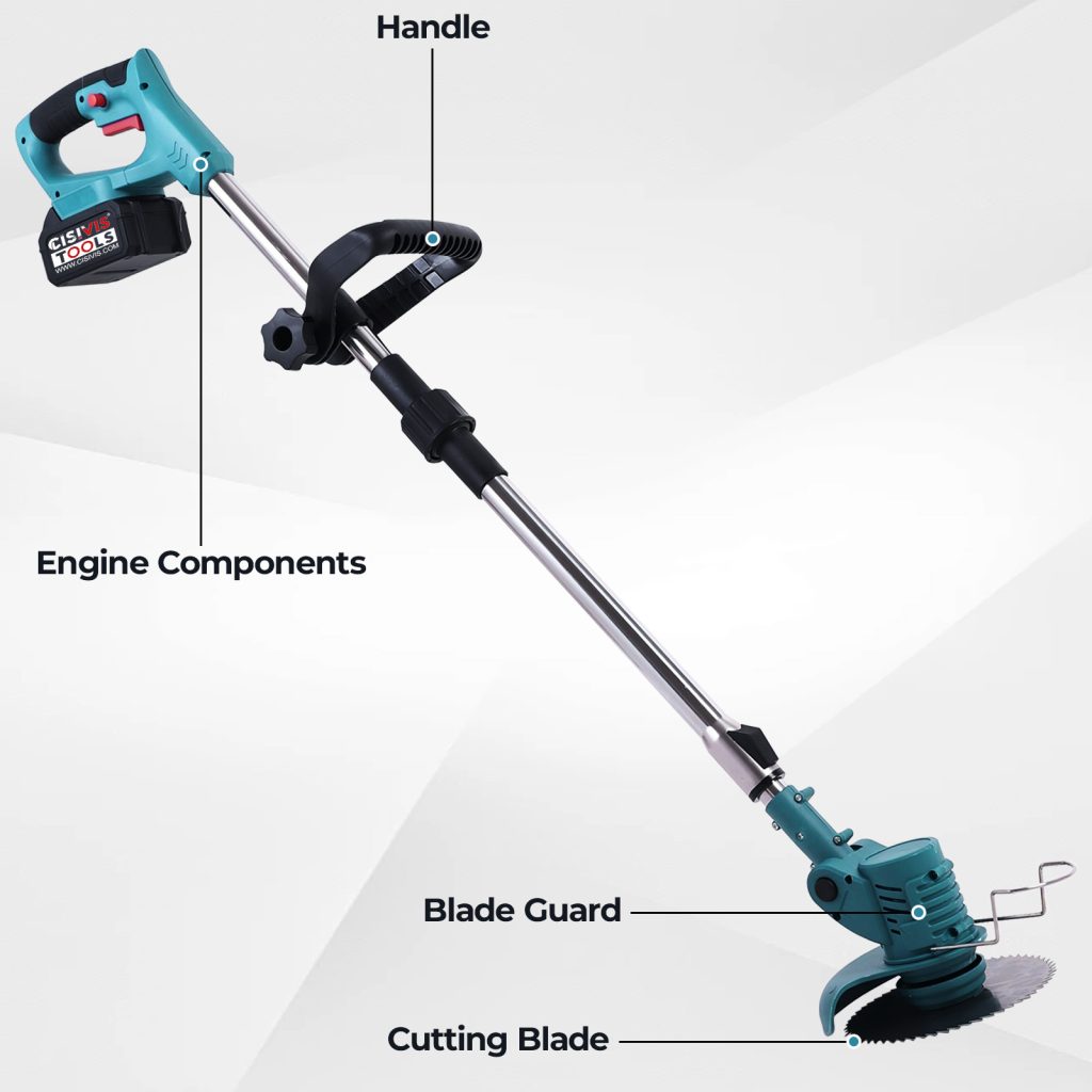 Brushed Cordless Grass Trimmer 21V 200W