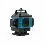 16-Line Green Laser Level with Tripod, 2 Batteries & Charger – Self Leveling, 515nm Beam