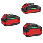 20V 9.0Ah Power tool battery with side – mounted power display