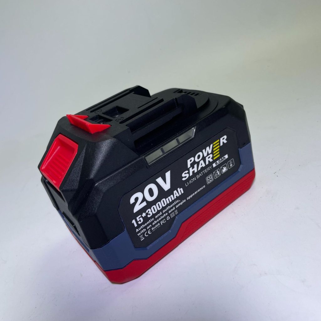 20V 9.0Ah Power tool battery with side – mounted power display