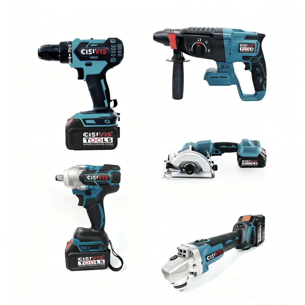21V CISIVIS Power Tool 5-Piece Set
