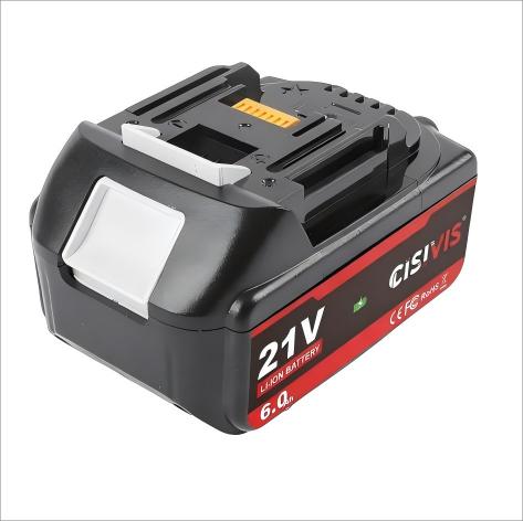 6.0AH 21V Lithium-Ion Battery with Power Display