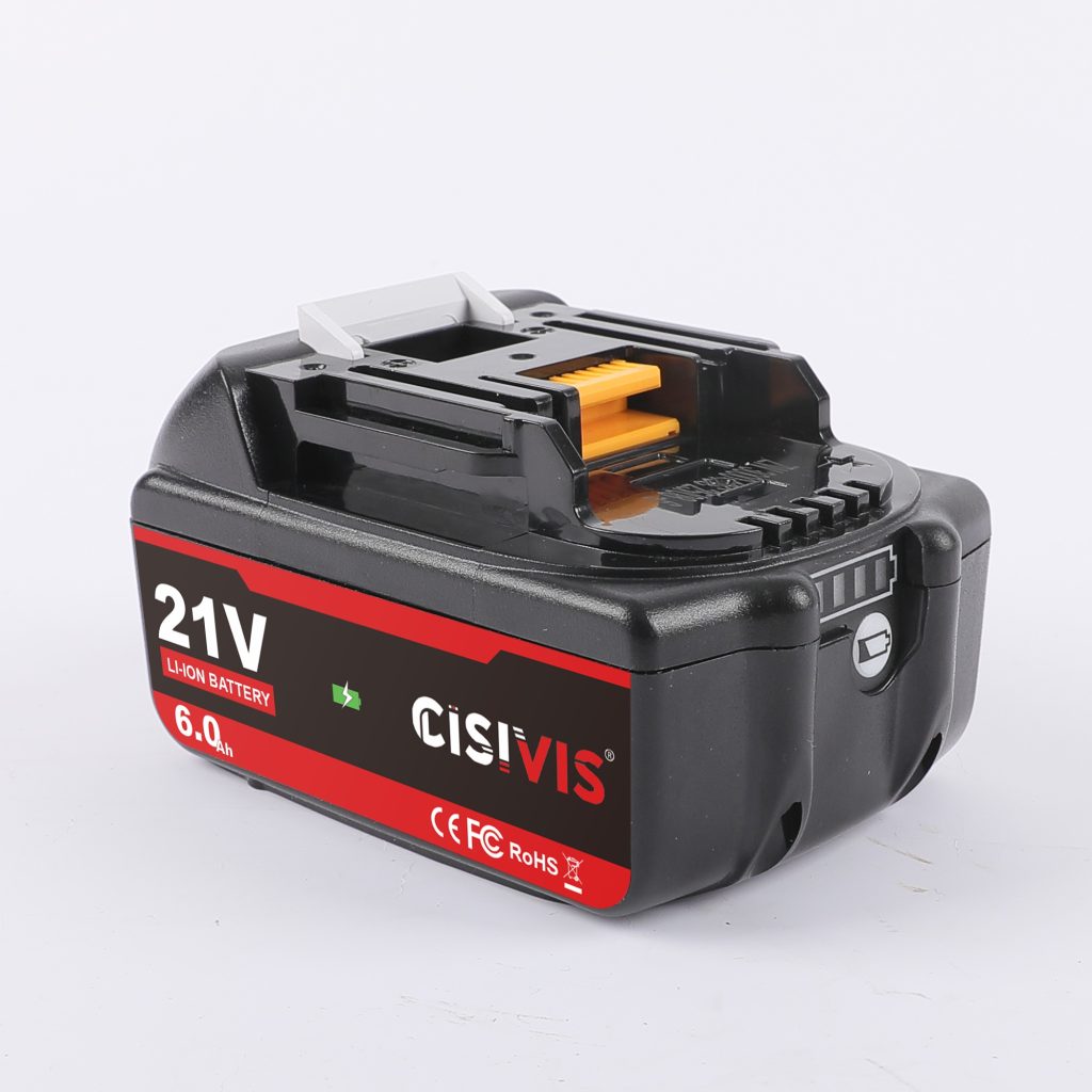 6.0AH 21V Lithium-Ion Battery with Power Display