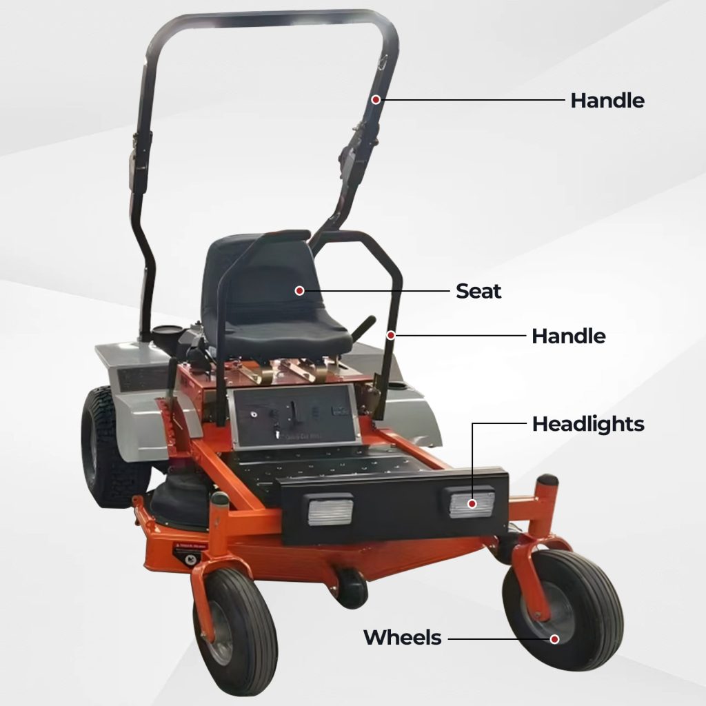 803cc 50 – Inch Riding Gasoline Lawn Mower