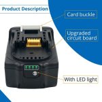 CISIVIS 18v 4-6Ah Power Tool Battery