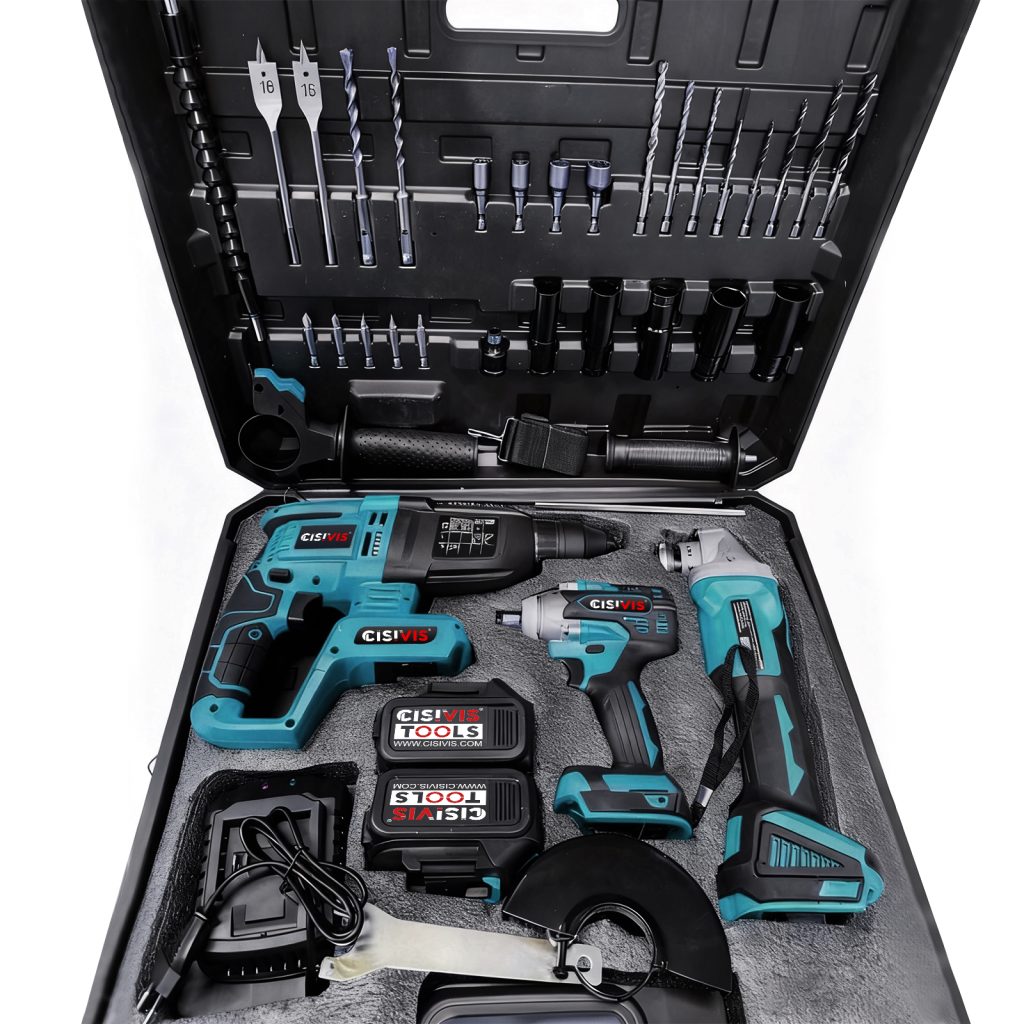 CISIVIS 3-Piece Set with 2 Batteries 1 Charger