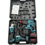 Electric Hammer, Angle Grinder and Electric Drill 3-Piece Set