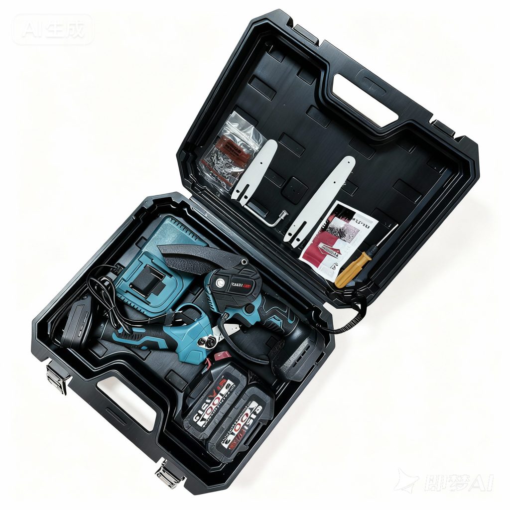 Pruning Shears and Electric Chainsaw 2-Piece Set