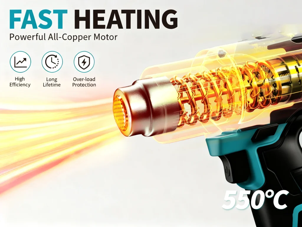 heat gun for wrapping cars